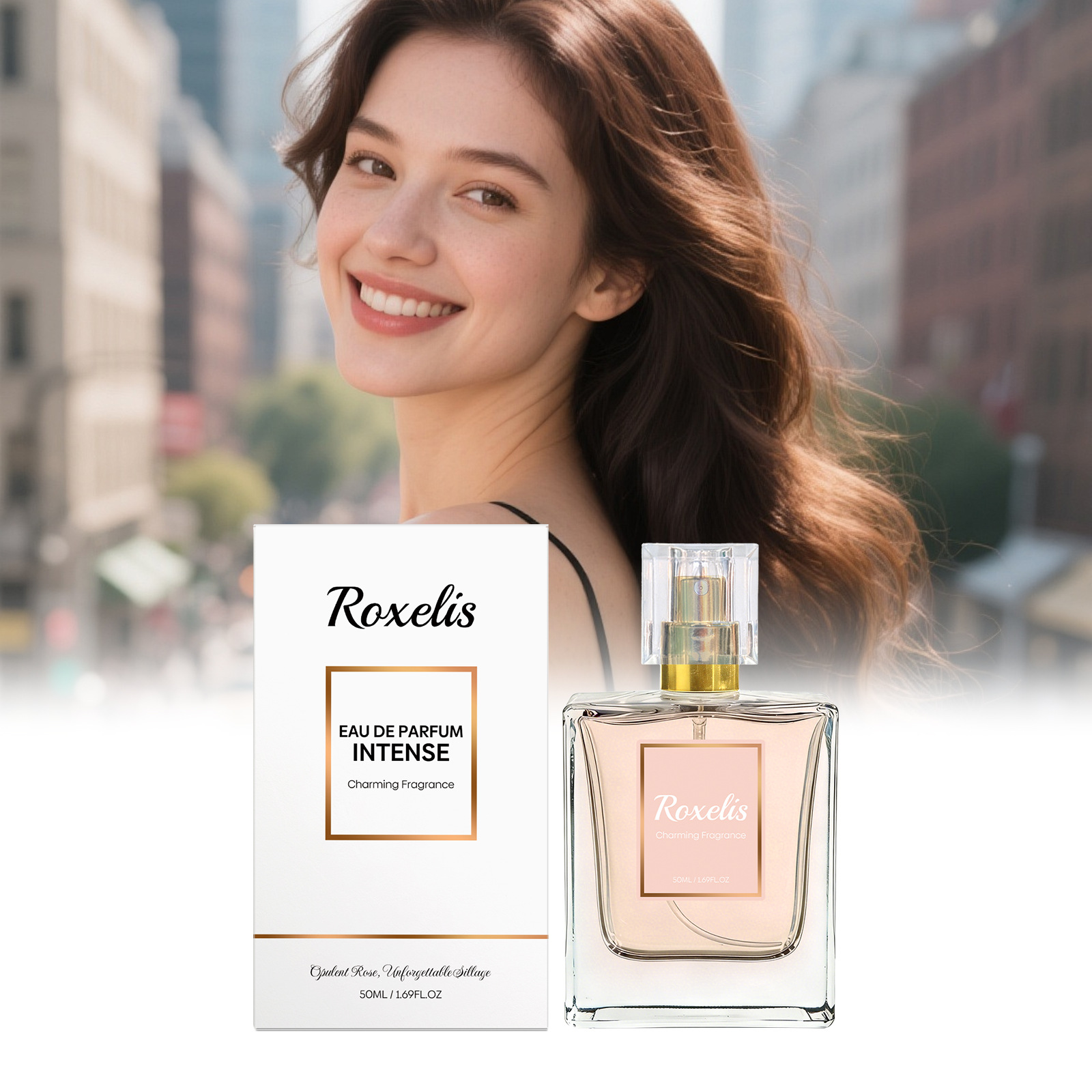 Fragrance Perfume For Hair - ローズバニラアロマスプレー、持続性のある大人の豊かな香り、女性用フェロモン放出、デートや日常で男性を惹きつけるボディヘアパフュームミスト