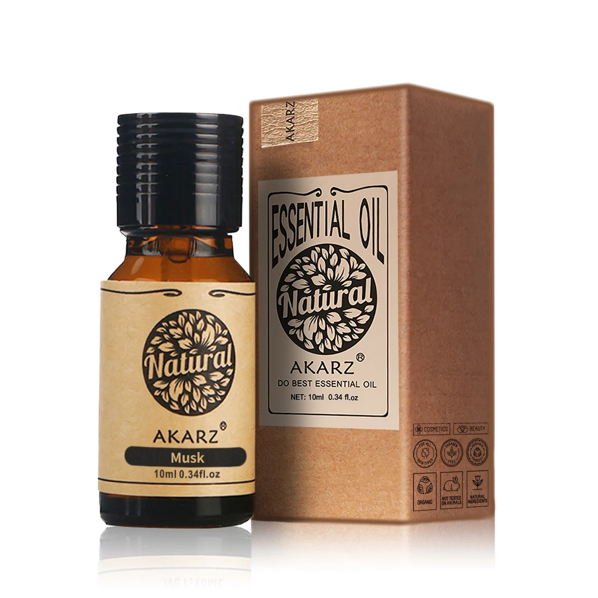 Sandalwood Perfume Oil - カラツムクエッセンシャルオイルナチュラルアロマ療法により、蚊のバランスを和らげるボディフェイスケアムクオイル