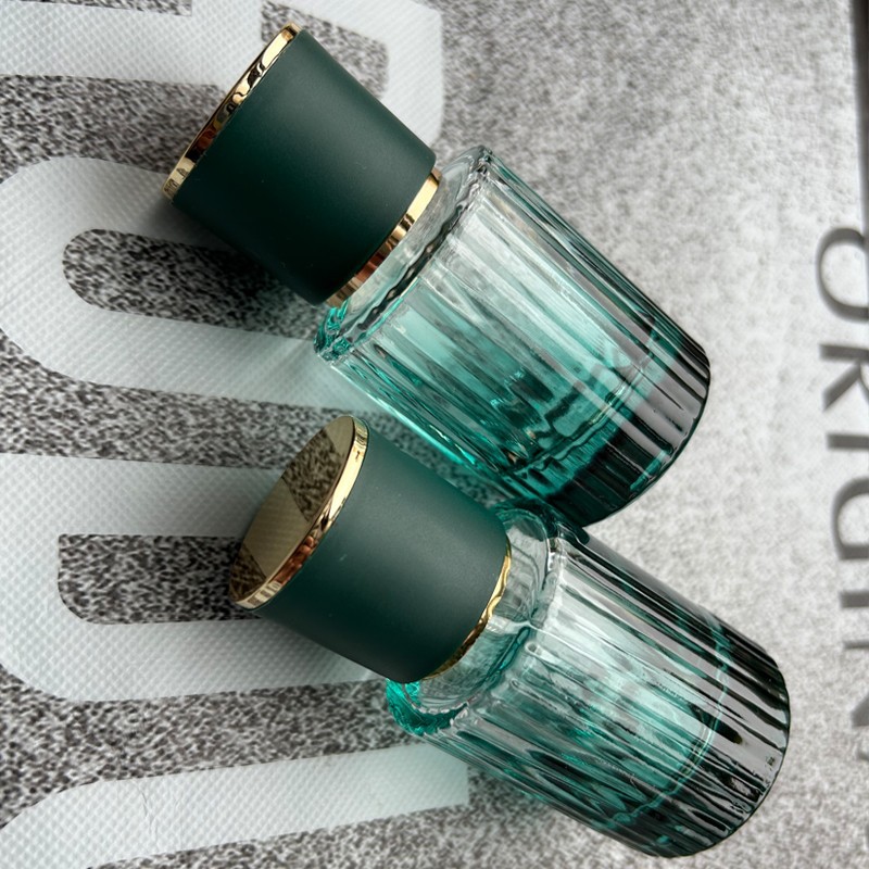 Perfume Fragrance World Qahwa - 30/50ml ガラス香水スプレーボトル、空の詰め替え可能なトラベルアトマイザー、ポータブルサンプルディスペンサー
