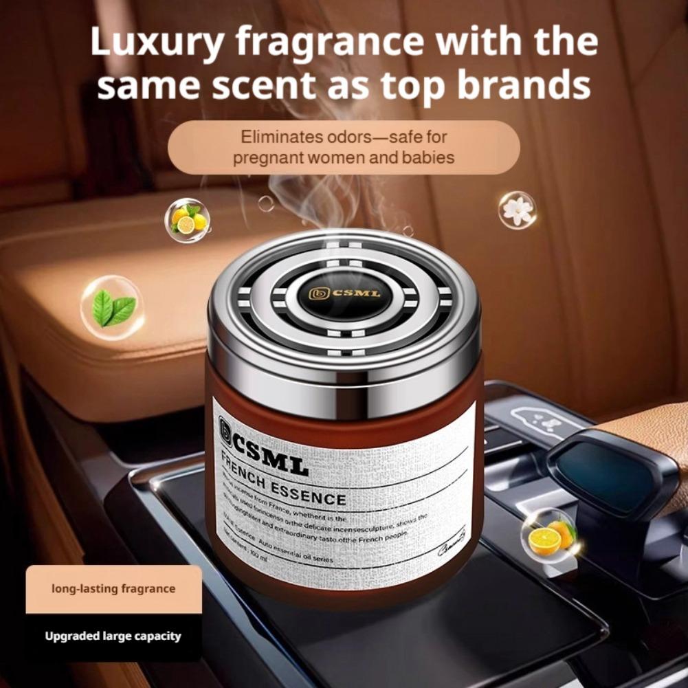 Cologne Solid Balm - 車用芳香剤 アロマセラピー ソリッドバーム 長持ちする車用香水 ディフューザー コロン