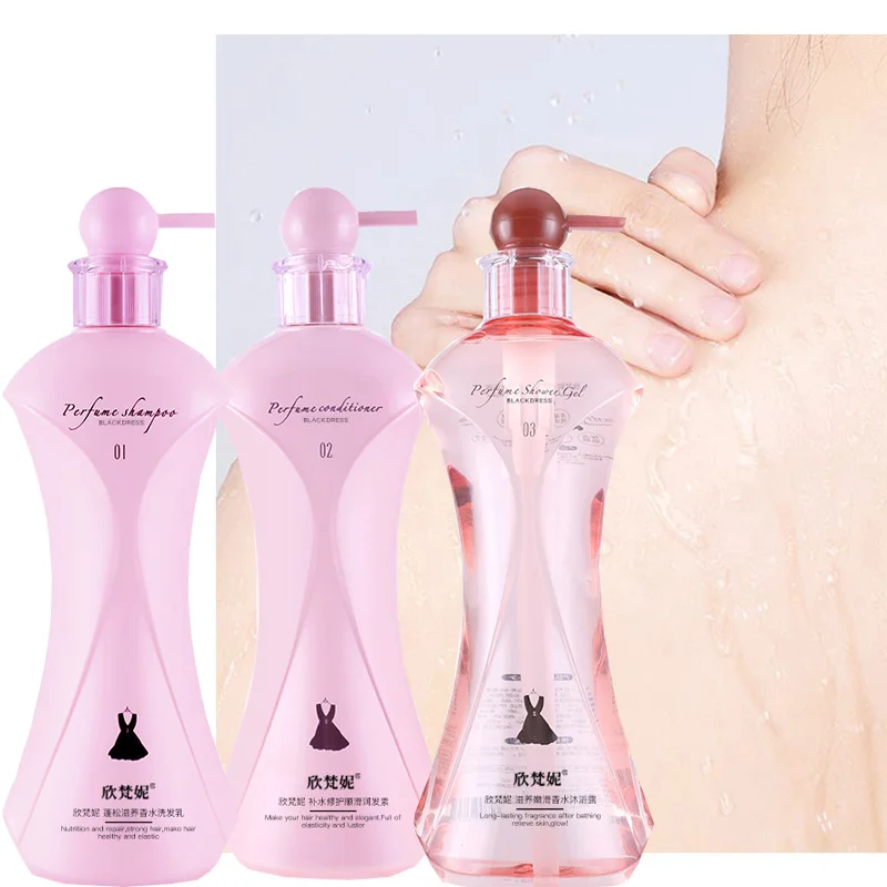 Fragrance Perfume For Hair - 618 ミリリットル香水シャンプー抗フケオイルコントロール長期的な香りシャワージェルヘアマスクヘアケア