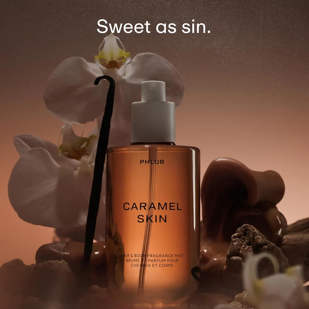 Fragrance Perfume For Hair - PHLUR キャラメルスキン ヘア＆ボディフレグランスミスト 8 FL oz