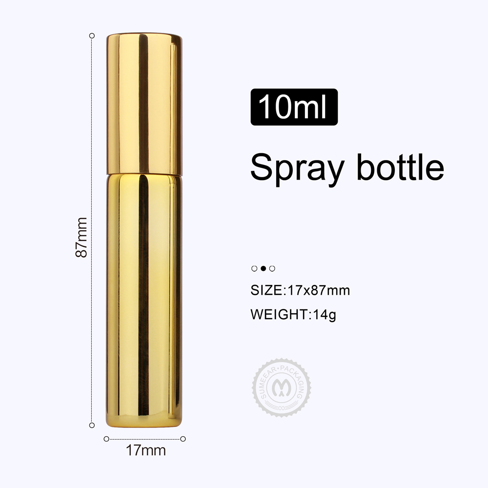 100ピース/ロット10ミリリットルポータブルuvガラス詰め - Perfume Fragrance World Qahwa のレビューと価格