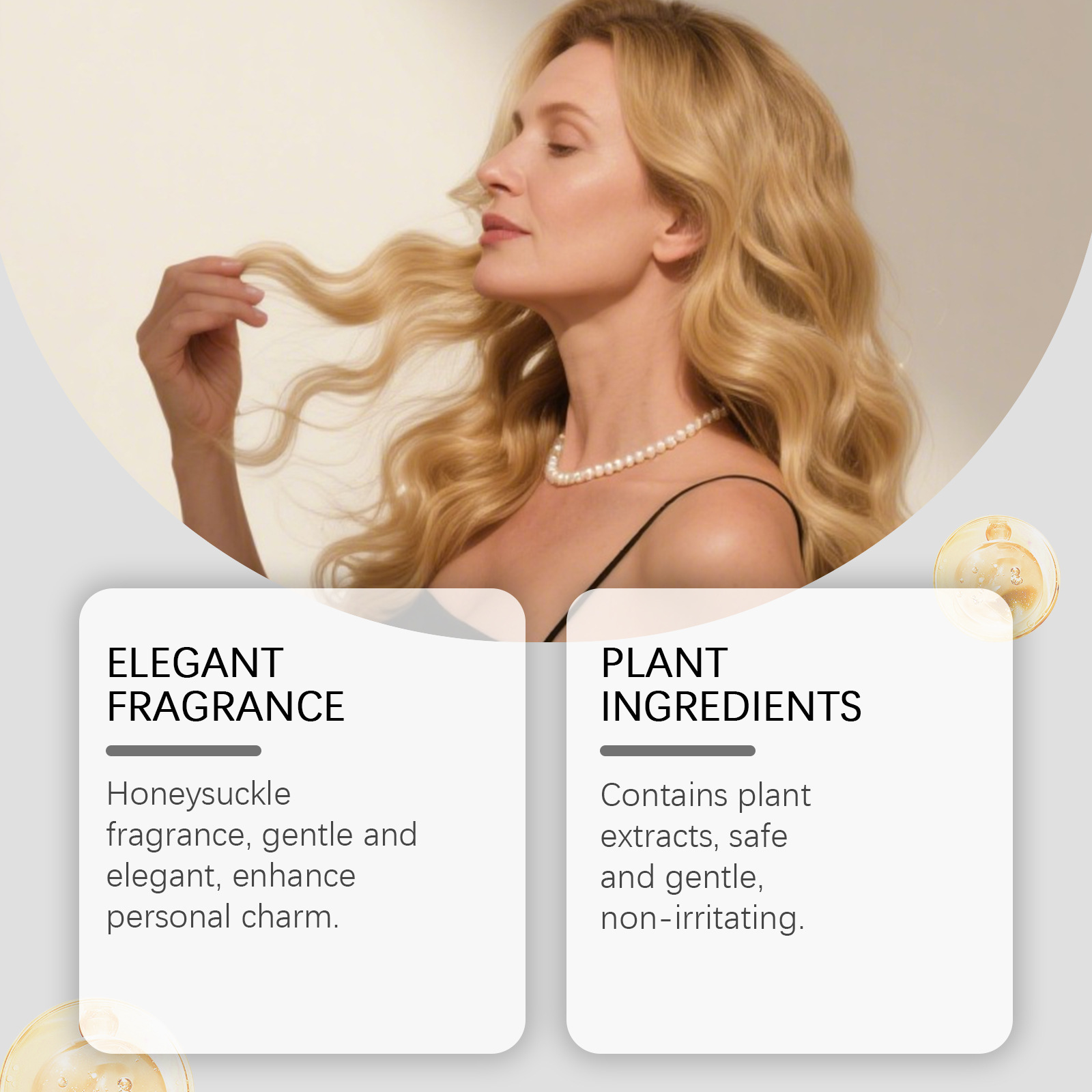 ローズバニラアロマスプレー、持続性のある大人の豊かな香り、女 - Fragrance Perfume For Hair のレビューと価格