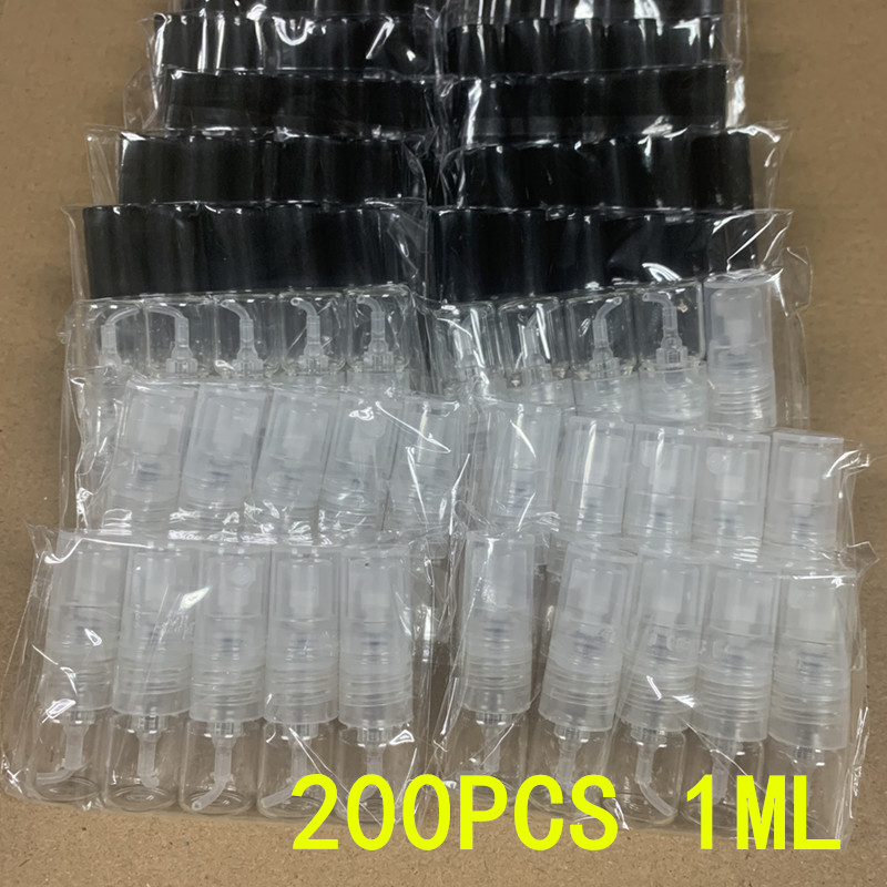 5-200 個 1ML ポータブルガラス香水瓶セットスプレー - Perfume Fragrance World Qahwa のレビューと価格