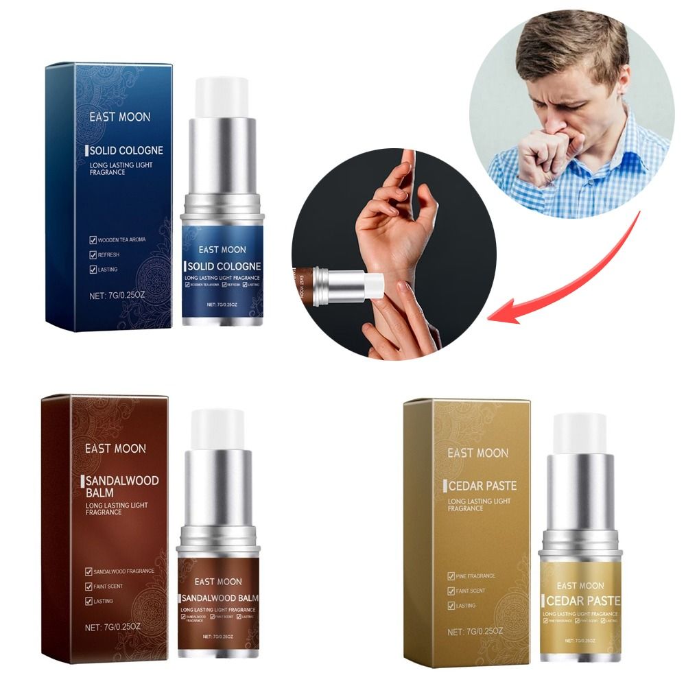 ナチュラルイーストムーンソリッドパフューム、持続性のある香り - Cologne Solid Balm のレビューと価格