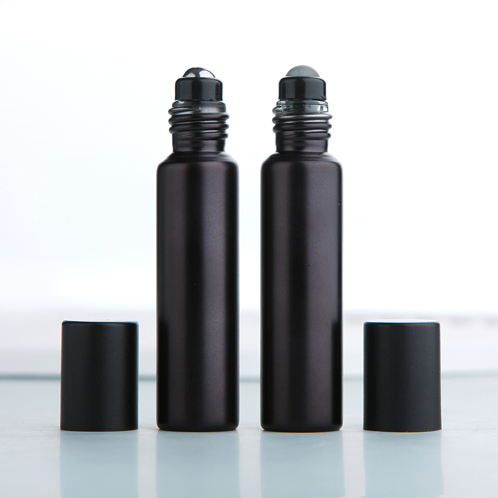 フレグランスボトルに詰め替え可能なマットブラックエッセンシャ - Perfume Fragrance World Qahwa のレビューと価格