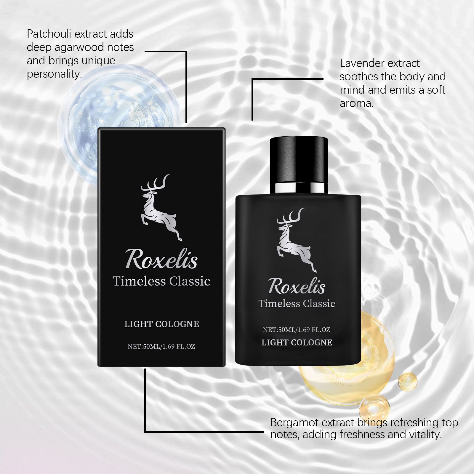 ロクセリス ベルガモット パフューム クラシック コロン ナ - Fragrance Perfume For Hair のレビューと価格