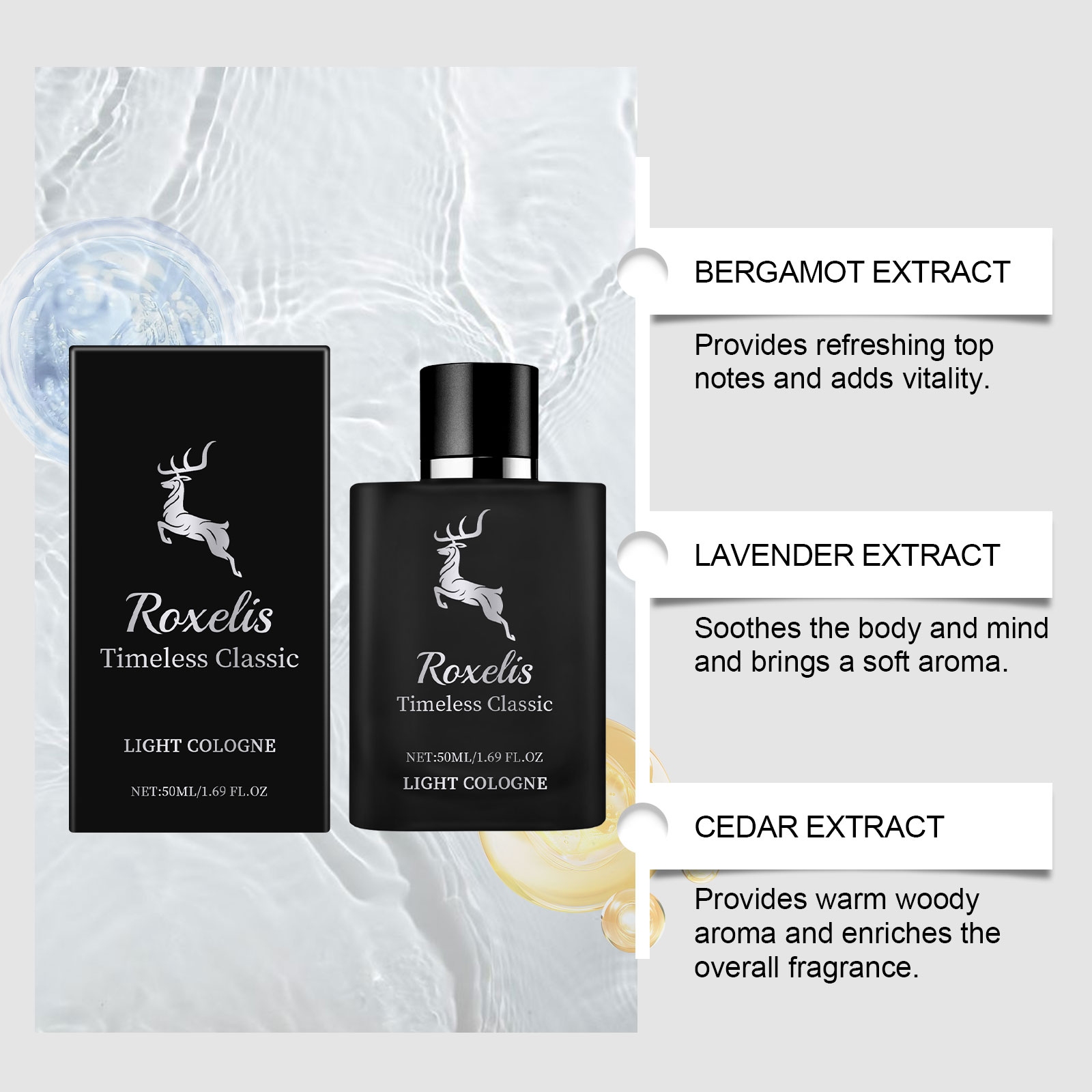 ロクセリス ベルガモット パフューム クラシック コロン ナ - Fragrance Perfume For Hair のレビューと価格