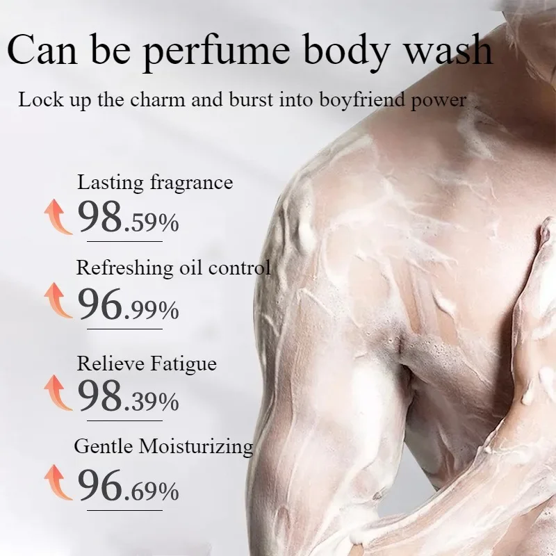 500 グラム保湿シャワージェル長期的な香りクレンジング水分 - Perfume Fragrance Body Wash のレビューと価格