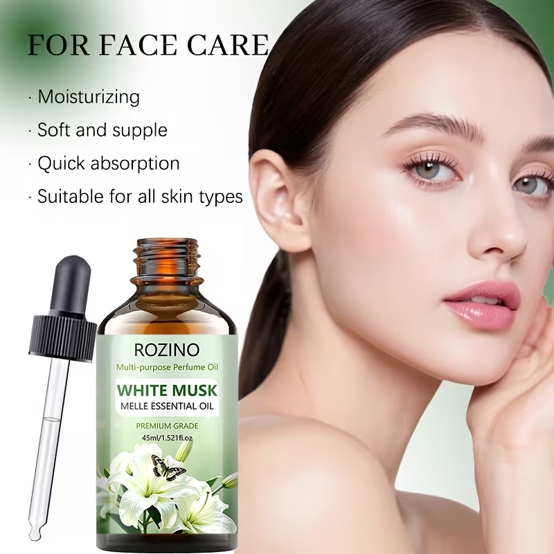 プレミアムホワイトムスクエッセンシャルオイル、多機能香水オイ - Fragrance Perfume For Hair のレビューと価格