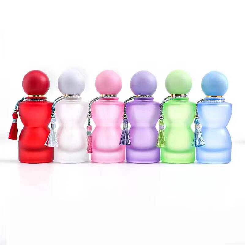 高級スクリューキャップ香水デカンター30mlカラーマットガラ - Perfume Fragrance World Qahwa のレビューと価格