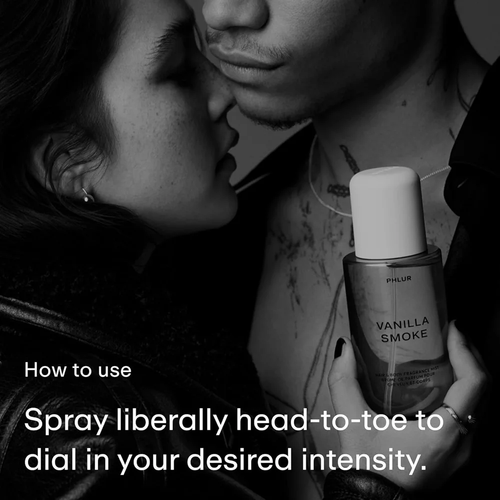 PHLUR バニラスモーク ヘア＆ボディフレグランスミスト  - Fragrance Perfume For Hair のレビューと価格